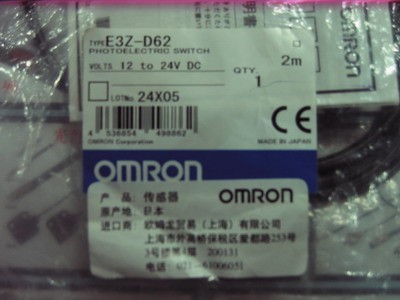 供应欧姆龙传感器E3S-AD37 E3S-AD38